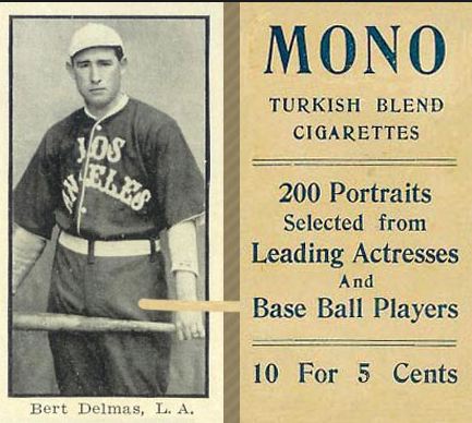 1910-11 T217 Mono Cigarettes Baseball Cards 